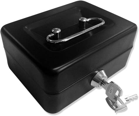 black metal locking security box|Amazon.com: Locking Metal Box.